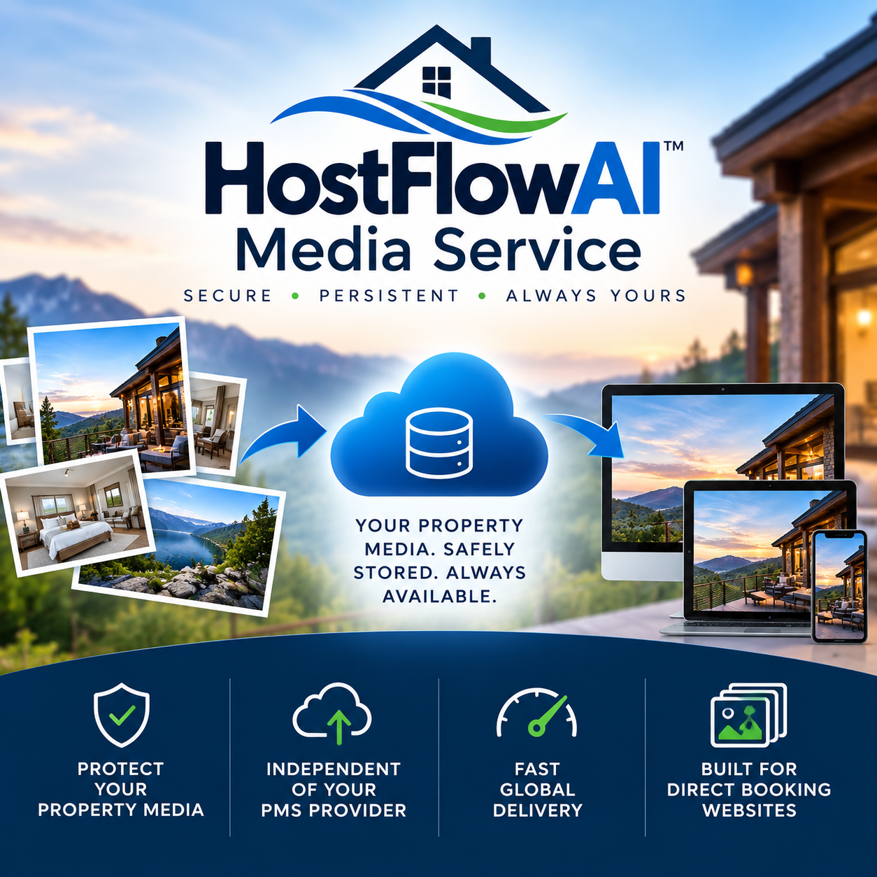 HostFlow AI Media Service