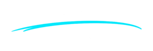 cyan swoosh